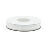 Лента репсовая (в рубчик) 12.0 мм, 18.28м, (аналог 7702720) (001 белоснежный)