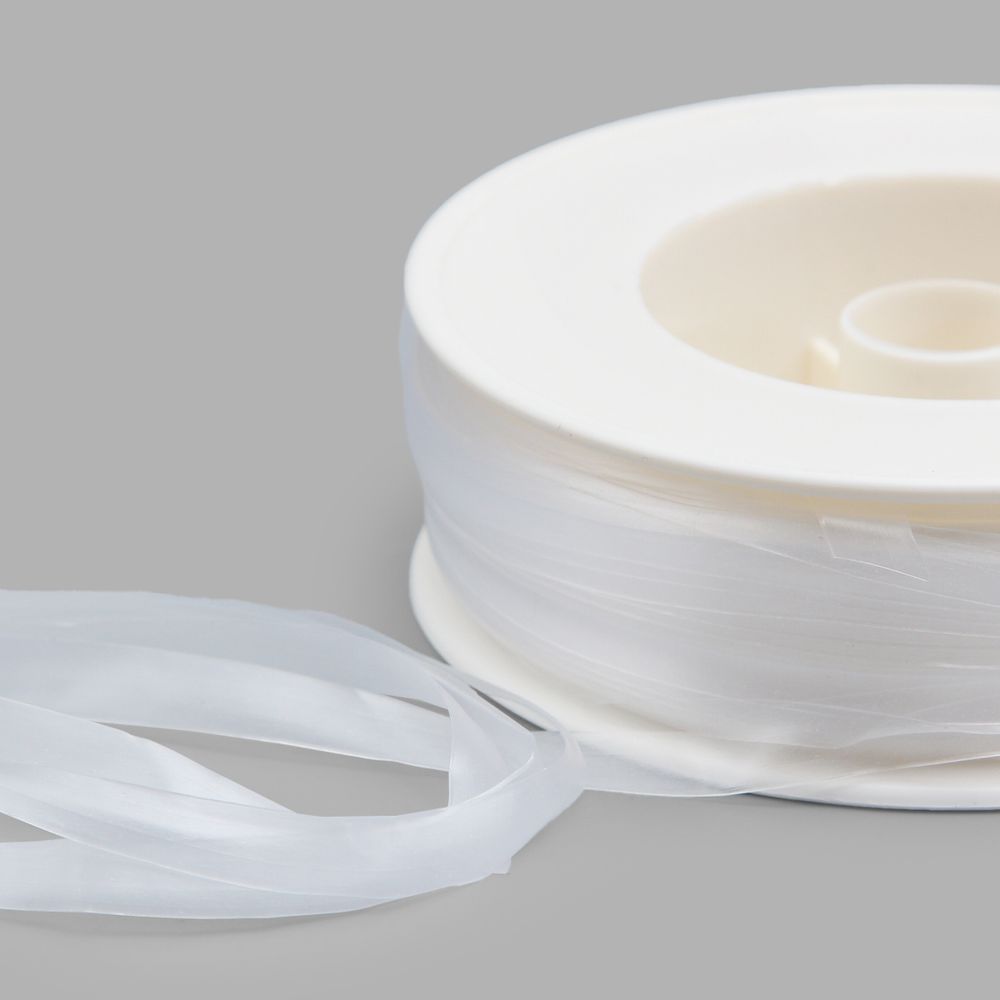 Резинка силиконовая (лента) 6.0 мм / 100 метров, плоская TPU