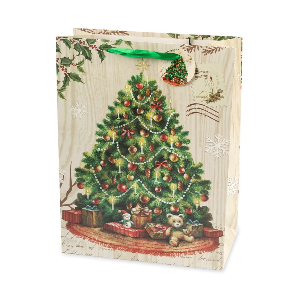 Подарочный пакет 210 г/м², 30х42х12 см, 12 шт, 06, Stilerra NTCL