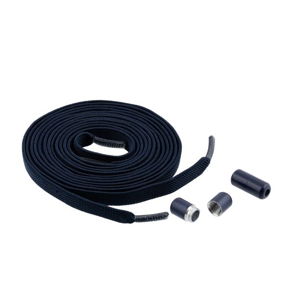 Шнурки эластичные с застежкой №4 Синий, Gamma GBG-06