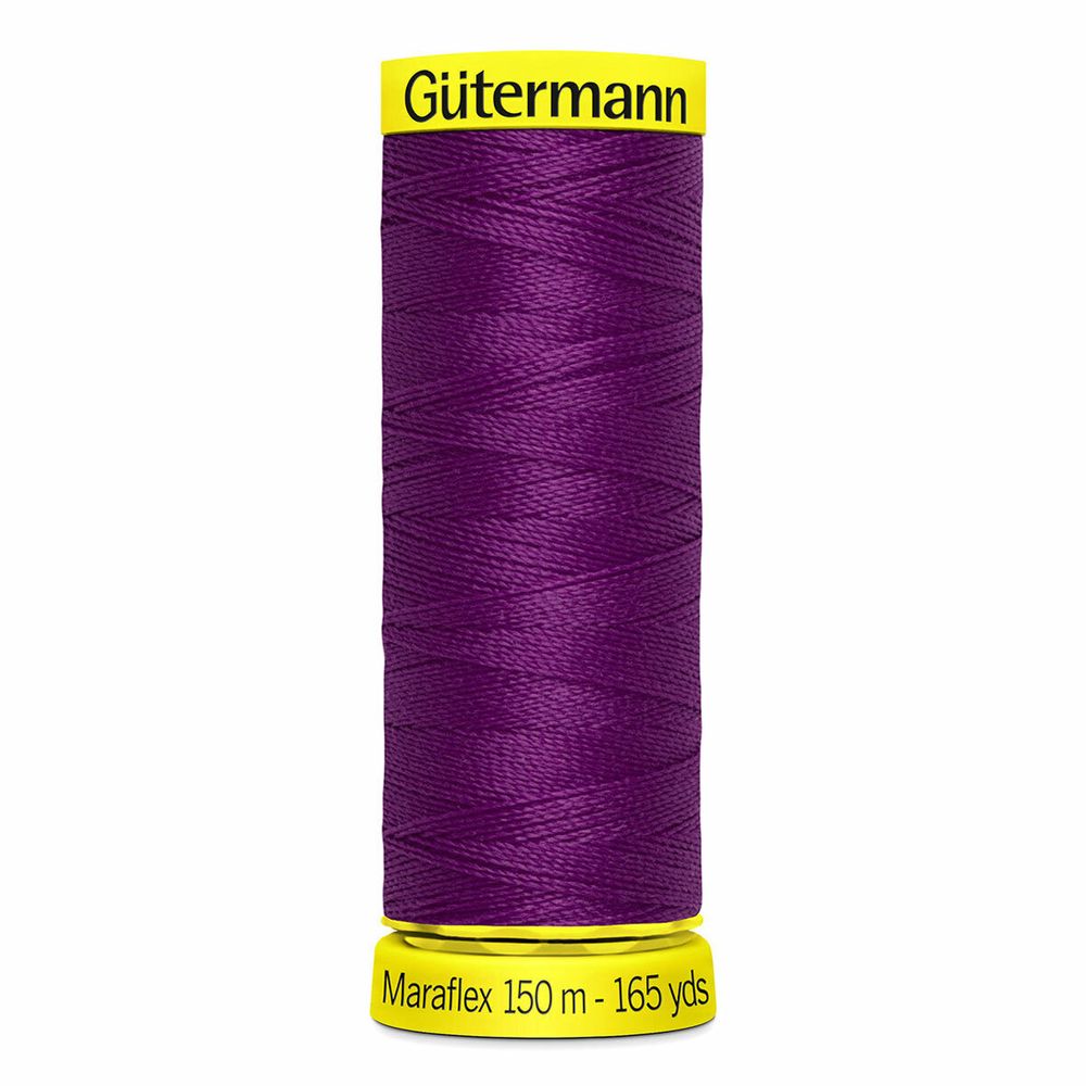 Нитки для трикотажа Gutermann Maraflex, 150м, 247 фуксия, 5 катушек