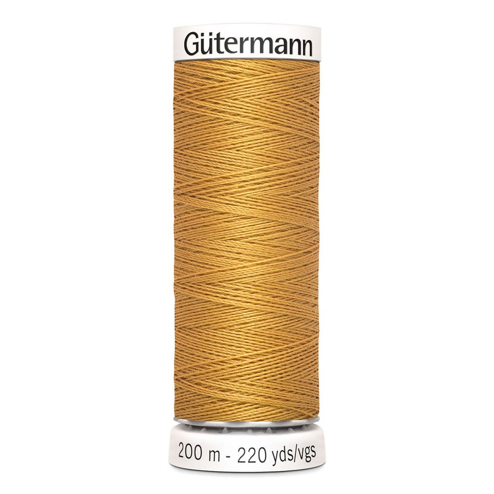 Нитки универсальные Gutermann Sew-all, 200м, 968 золотой, 5 катушек
