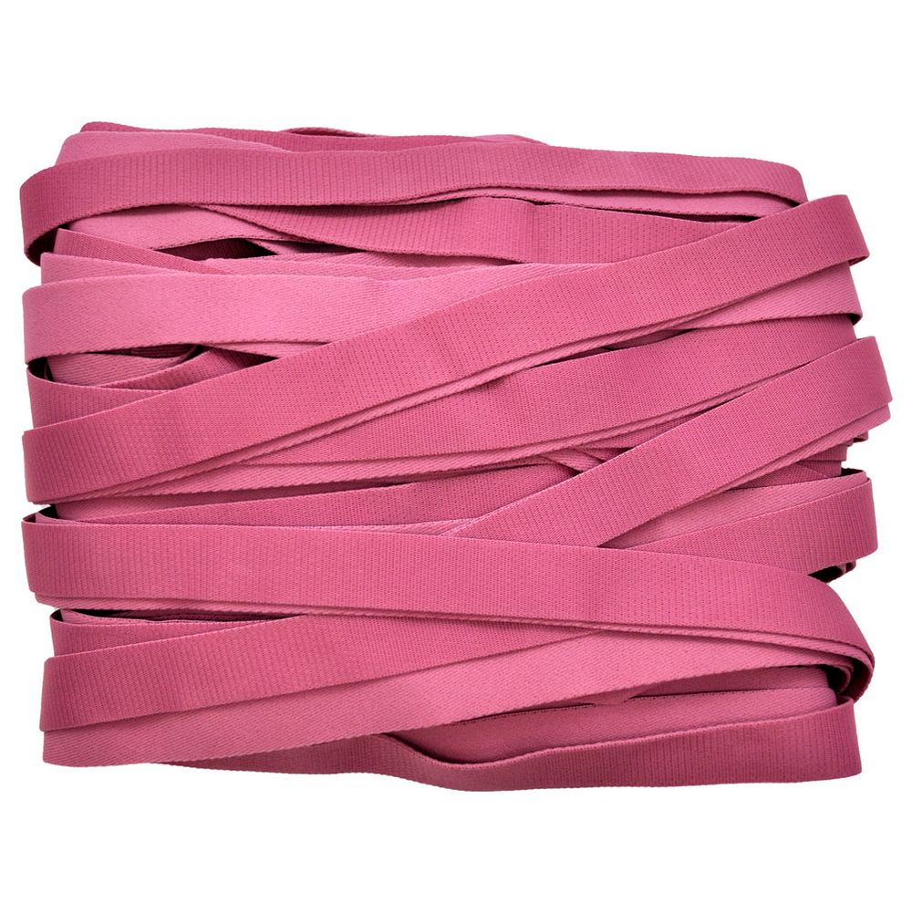 Резинка бельевая (бретелечная) 18.0 мм / 25 метров, пыльная роза