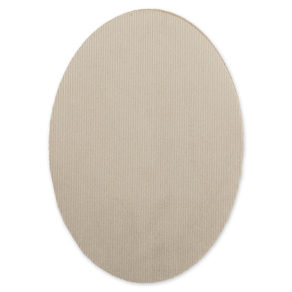 Термозаплатка Овал 14х10 см, ZAP, №07 вельвет бежевый, Gamma ZAP