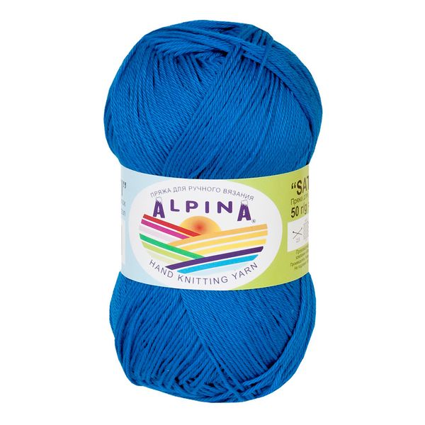 Пряжа Alpina Sati / уп.10 мот. по 50г, 170м, 133 василек