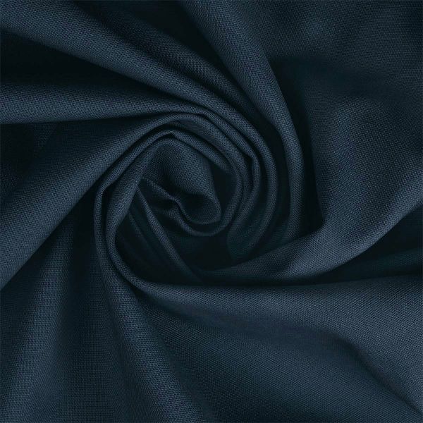 Льняная ткань 200 г/м², 140 см / 20 метров, TBY.Li.1009.55, цв.55 серо-синий