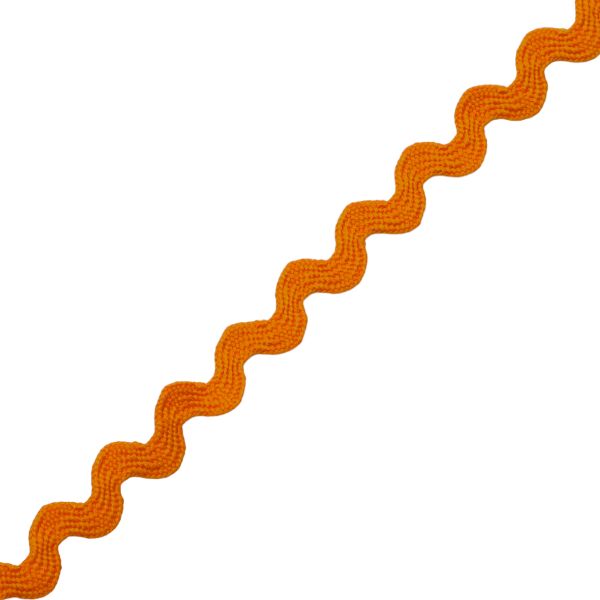 Тесьма вьюнчик 9 мм, 30м (оранжевый), 30 м