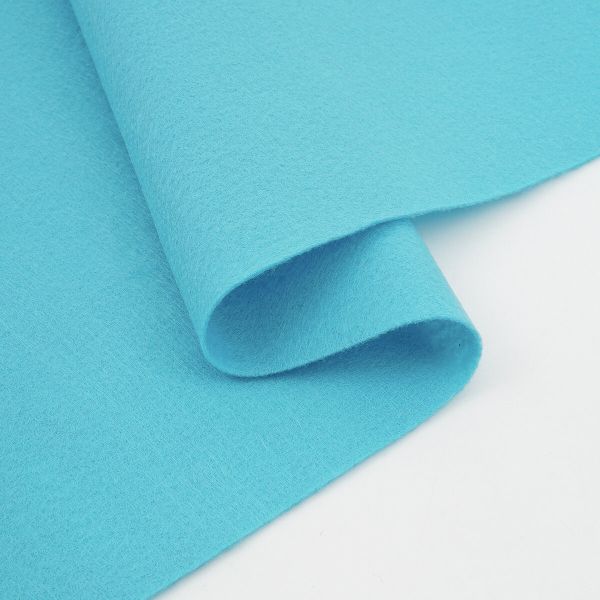 Фетр листовой мягкий 1.0 мм, 30х45 см, 10 листов, Hemline Hobby, 30 темно-бирюзовый, 11.041