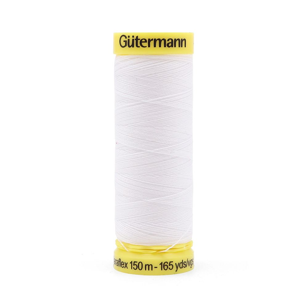 Нитки для трикотажа Gutermann Maraflex, 150м, _800 белый, 5 катушек