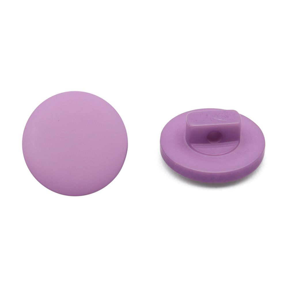 Пуговицы на ножке 18L (11мм), пластик (Purple (фиолетовый)), NE68, 72 шт