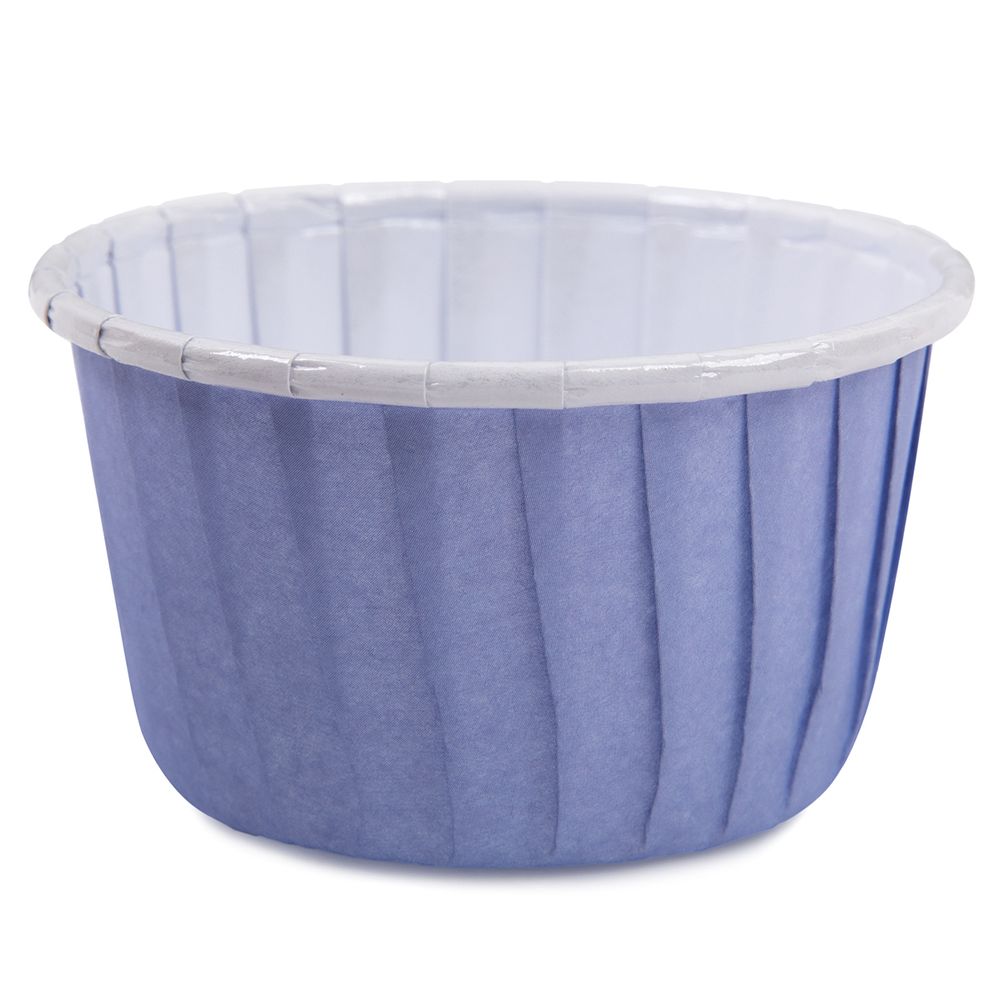 Формы для выпечки бумажные (усиленные с бортиком) 5 см, 5х3.9 см, 12 шт, №11 сиреневый, S-Chief PPC-0010