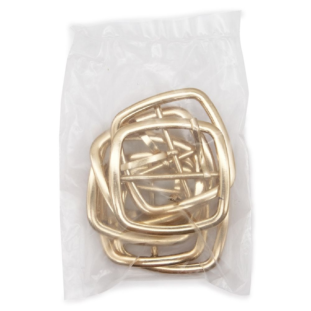 Пряжка 40 мм, золото, 6 шт /TOS/