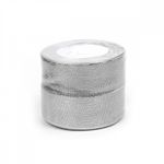 Лента металлизированная 40.0 мм / 22.85±1 метра, цв. серебро, Magic4Hobby, упак. 2 шт