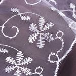 Кружево капроновое 65 мм / 13.7 м, 30011 цв.001 белый, Kruzhevo