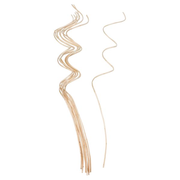 Веточка декоративная из ротанга спираль 30 см, 10 шт, 25335