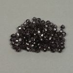 Бусины акрил ⌀10 мм, цв.25 т.серый, уп.50 г, Magic4Hobby