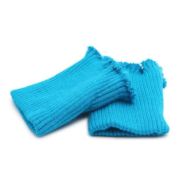 Манжеты трикотажные 7.0х9.5 см, 1 пара, в-64 т. бирюза