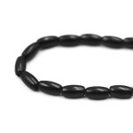 Бусины пластик (жемчуг) 3х6 мм, 15 г, Astra&Craft, J560 черный