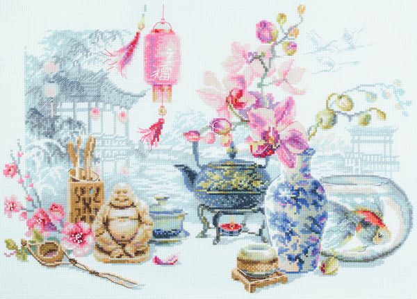 Набор для вышивания нитками Чудесная игла, Восточная фантазия, 40х30 см