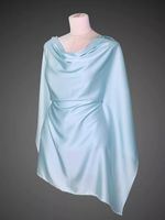 Шелк Армани 90 г/м², 150 см / 2 метра, арт.Arm-076 цв.76 св.голубой