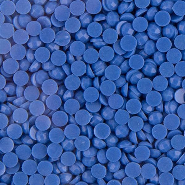 Стразы неклеевые акрил 2.5 мм, 100 г (10х10 г), /РП/, №0082 васильковый, Zlatka OZM