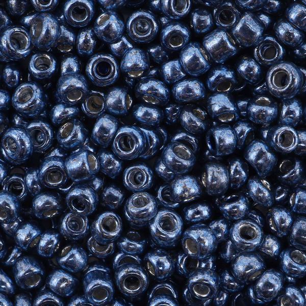 Бисер Astra&Craft 11/0 (2.1 мм), 500 г, цв. 1122 бирюза/глянцевое покрытие