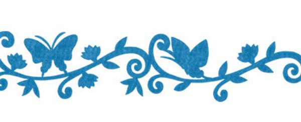 Лента из фетра 5 шт по 1 м, G077 голубой, Annet JFC-01