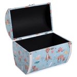 Шкатулка декоративная сундучок 24.5х16х18 см, 018 Милые зверята, Gamma DBK-02