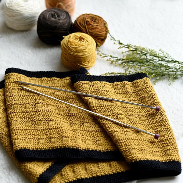 Спицы прямые Knit Pro Nova cubics 7 мм / 30 см, никелированная латунь, серебристый, 2 шт, 12283