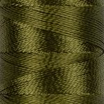 Нитки вышивальные Gamma V150/2, 10х200 ярдов, 3261 т.оливковый