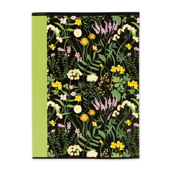 Тетрадь Следы художника A4 80 л. на скобе 60 г/м², 5 шт, клетка, SVT 800121 03 полевые цветы 3, Светоч