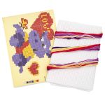 Набор для вышивания нитками РС Студия, Бегемотик love 10х12 см