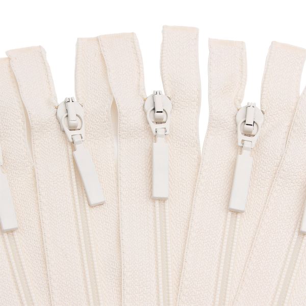 Молния спираль (витая) Arta Т5 (5 мм) 1 зам., разъем., 40 см, цв. 571 св.бежевый, уп.5 шт