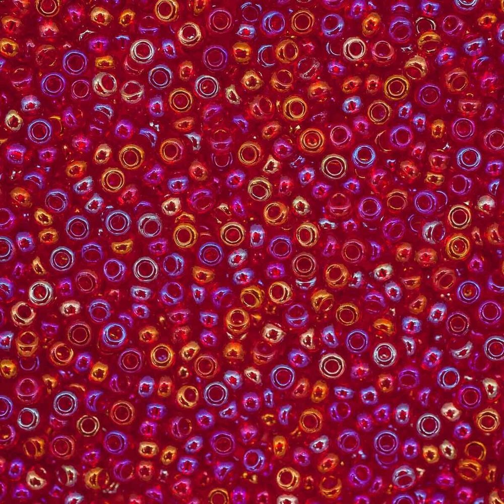 Бисер Preciosa прозрачный радужный 10/0 (2.3 мм), 100 г (5х20 г), цв. 91070