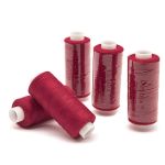 Нитки швейные бытовые Bestex 40/2, 365 м (400 ярд) / 10 кат., 048 красно-розовый