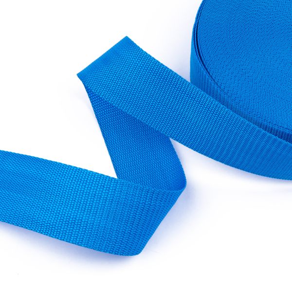 Стропа (ременная лента) 50 мм / 30 метров, толщ. 1.1 мм, [28 г/пог.м], 100% п/п, василек, Gamma 3077