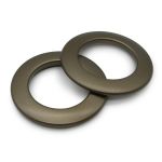 Люверсы шторные ⌀35 мм, цвет № 25 золотистая латунь, 10 шт