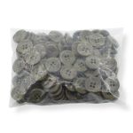 Пуговицы 4 прокола 24L (C242 хаки), 0313-1097А, 144 шт