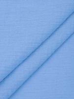 Муслин 125 г/м², 130 см / 2 метра, TBY.Mus.24723.7.2, цв.07 св.голубой