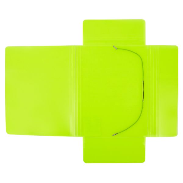 Папка на резинке A4 600 мкм 35 мм, 5 шт, лайм EC210400021, Expert Complete