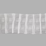 Лента (тесьма) шторная: сборка параллельная (1:2) 60 мм / 100 метров, S090439