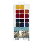 Краска акварель без кисти 24 цв, Аква-колор JIV-W24