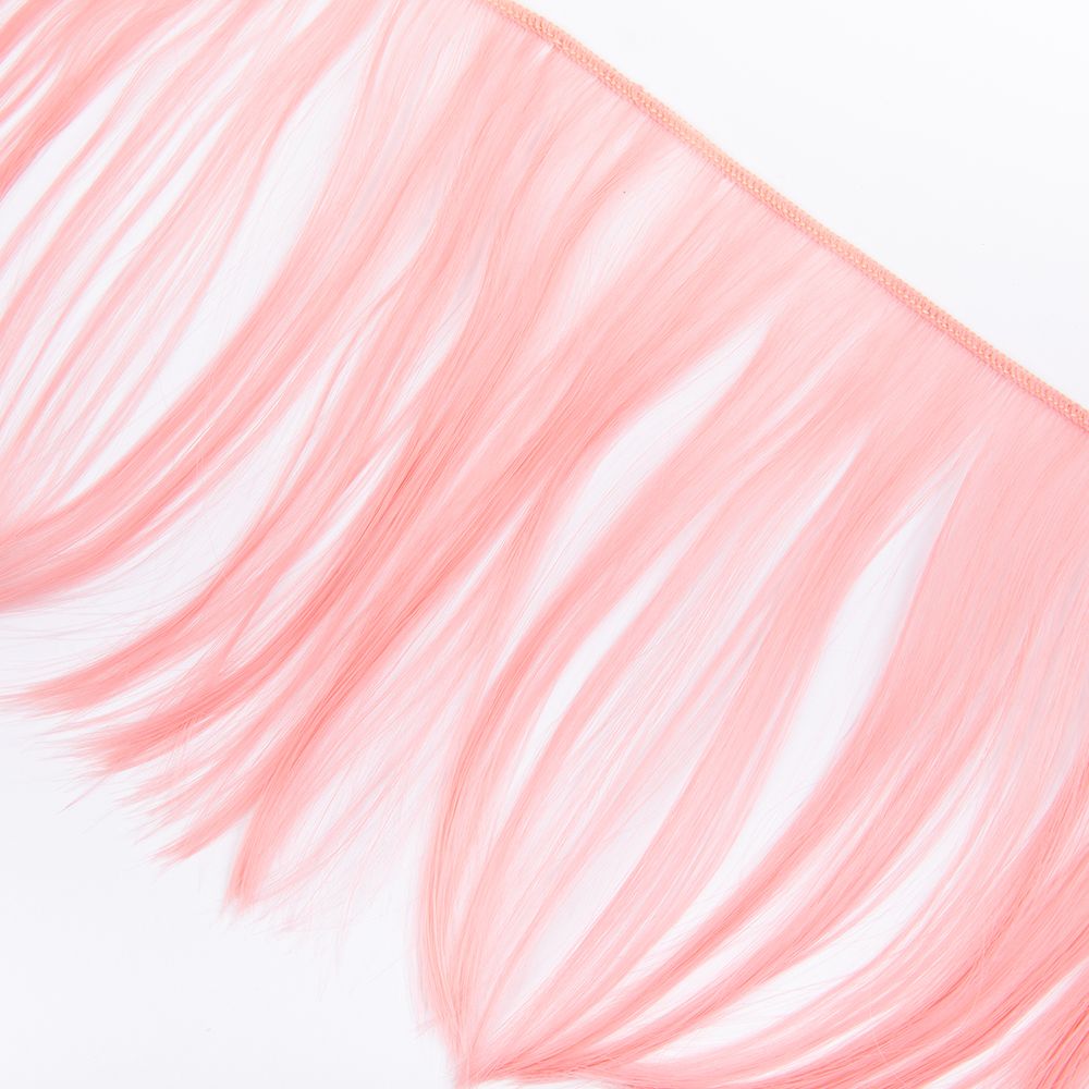 Трессы для кукол 15 см, 100 см, 22 г, 34 розовый, HobbyBe HAR-11