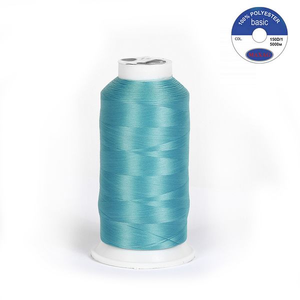 Нитки швейные текстурированные Max, 150D/1, 5000 м, 90г, 413 мятный