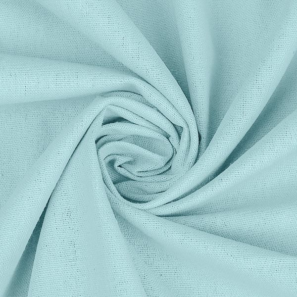 Льняная ткань 200 г/м², 140 см / 5 метров, TBY.Li.1009.18.5, цв.18 голубой
