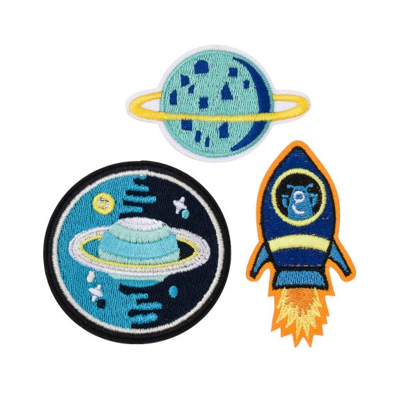 Термоаппликации Космос 3, 3 шт, Hobby&Pro