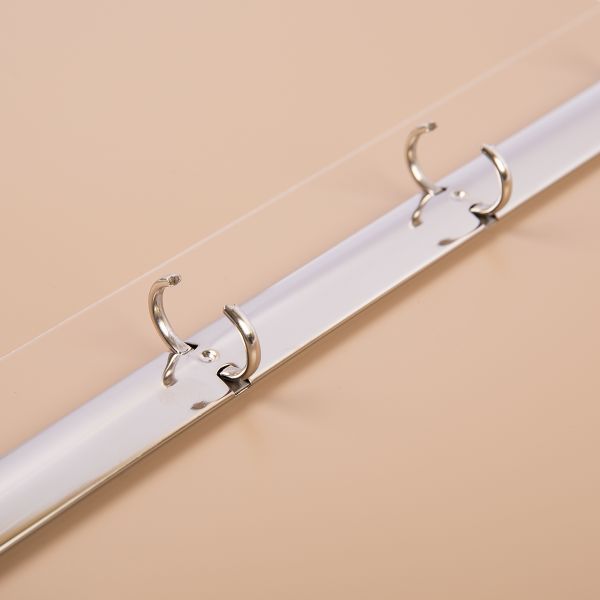 Папка на 4 О-кольцах A4 700 мкм 25 мм, 4 шт, d-17 мм, бежевый new EC211400127, Expert Complete