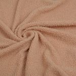 Мех трикотажный 280 г/м², шир.165см, цв.т.бежевый, 20м /TOS/