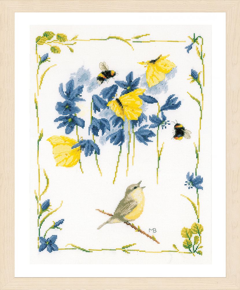 Lanarte, Chirping chiffchaff, 35х48 см /TOS/