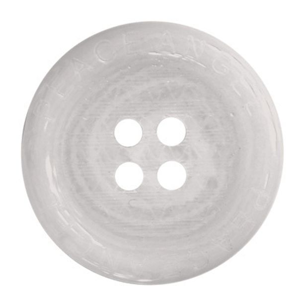 Пуговицы 4 прокола костюмные 15 мм, 24 шт, А001 белый, Gamma VX 0030